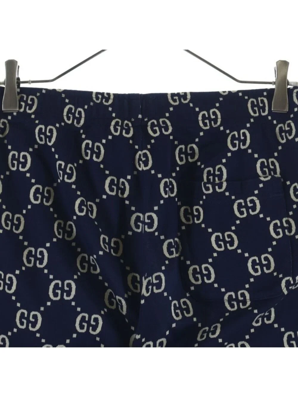 Gucci GG Jacquard Sweatshirt Pants Jogging Track Navy